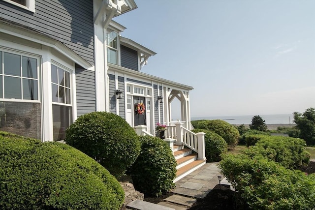 view of entrance to property