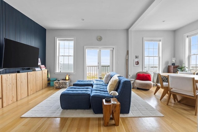 148 Winthrop Shore Dr Unit 4, Winthrop, MA 02152 - living room with wood finished floors