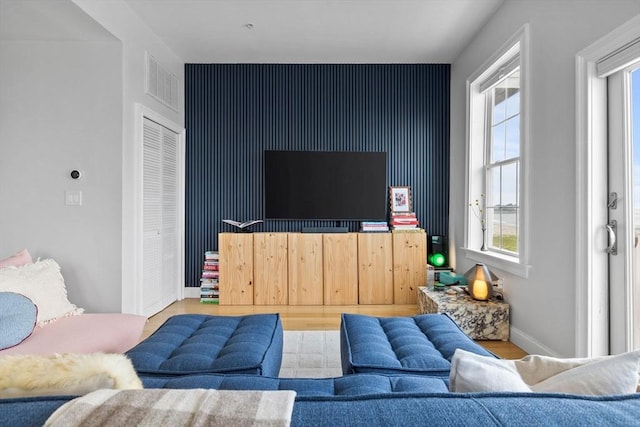 148 Winthrop Shore Dr Unit 4, Winthrop, MA 02152 - living area with wood finished floors and baseboards