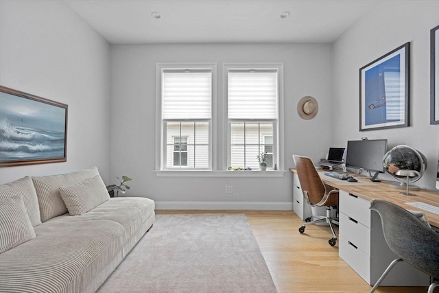 148 Winthrop Shore Dr Unit 4, Winthrop, MA 02152 - office with light wood-type flooring and baseboards