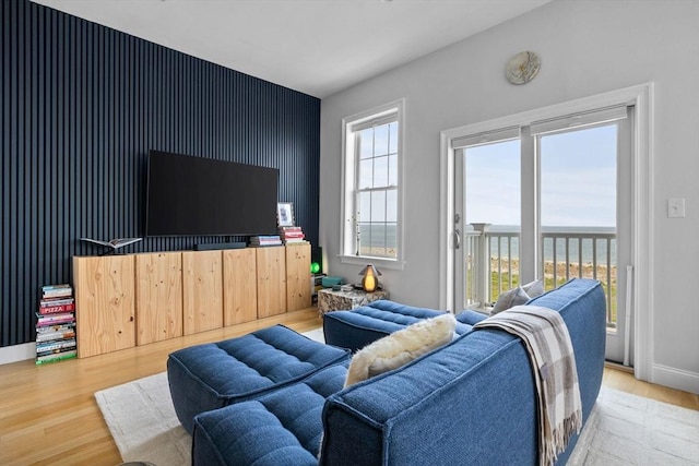 148 Winthrop Shore Dr Unit 4, Winthrop, MA 02152 - living area featuring wood finished floors
