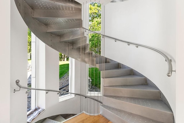 30 Whipple Rd, Lexington, MA 02420 - stairs featuring wood finished floors