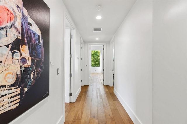 30 Whipple Rd, Lexington, MA 02420 - hallway featuring light wood-style flooring and recessed lighting