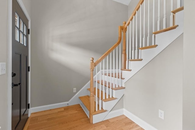 4 Emerald Way Unit 4, Salisbury, MA 01952 - entryway featuring wood finished floors and stairway