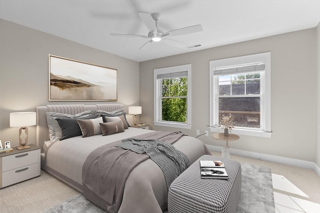 4 Emerald Way Unit 4, Salisbury, MA 01952 - bedroom featuring light colored carpet and ceiling fan
