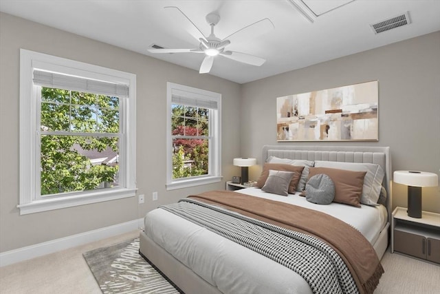 4 Emerald Way Unit 4, Salisbury, MA 01952 - bedroom featuring carpet floors, multiple windows, and a ceiling fan