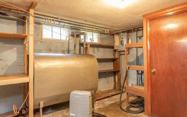 195 Hooper St, Tiverton, RI 02878 - basement featuring heating fuel and electric panel