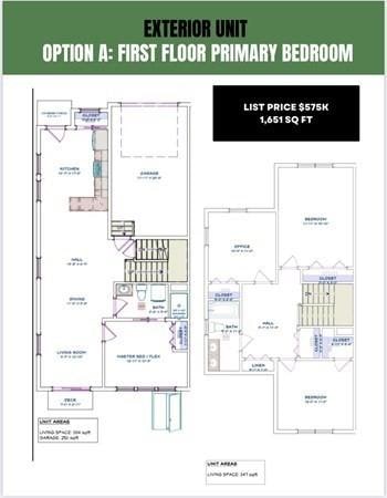 711 Mount Hope St Unit 13, North Attleboro, MA 02760 - view of floor plan / room layout
