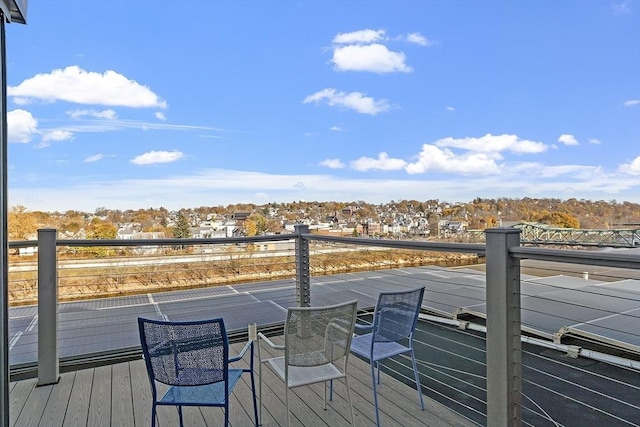 view of deck
