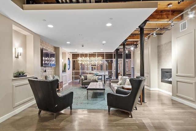 lobby featuring visible vents