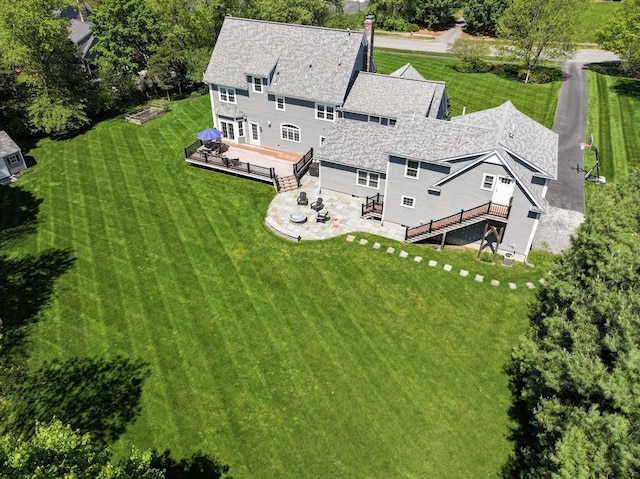 view of subject property