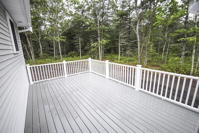 140 Tispaquin St, Middleboro, MA 02346 - deck featuring a view of trees