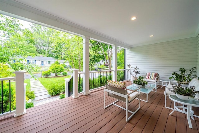 1 Putnam Rd, Bedford, MA 01730 - view of wooden deck