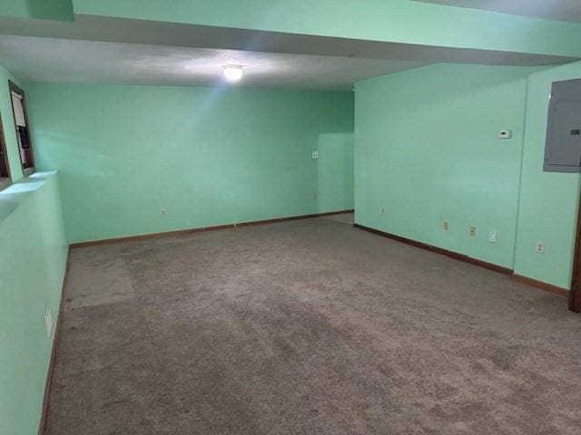 30 Wallace Cir Unit 30, Malden, MA 02148 - carpeted empty room with electric panel and baseboards