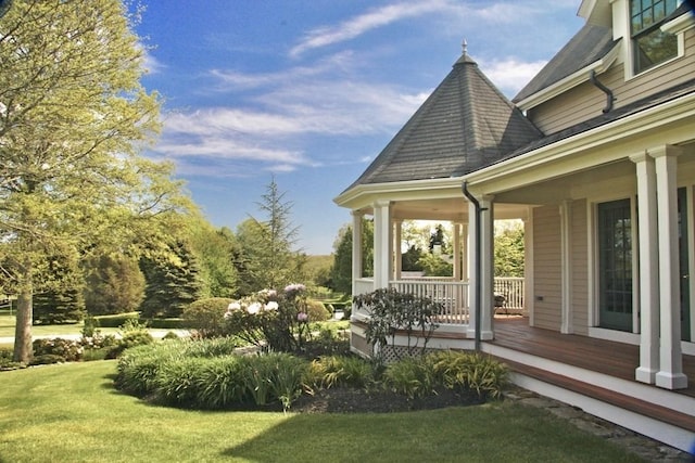 0 Gulf Rd, Dartmouth, MA 02748 - view of green lawn featuring covered porch