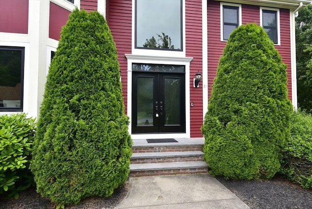 21 Hunt Dr, Stoughton, MA 02072 - entrance to property with french doors
