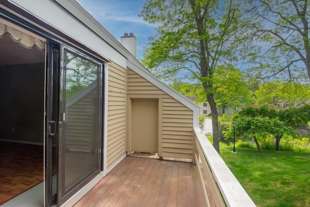 3 Concord Greene Unit 4, Concord, MA 01742 - deck with a yard