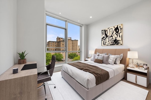 700 Harrison Ave Unit Ph-610, Boston, MA 02118 - bedroom with recessed lighting and a city view