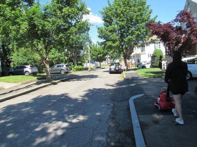 31 Graham St, Quincy, MA 02169 - view of asphalt street featuring sidewalks, curbs, and street lighting