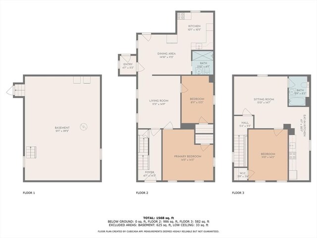 56 N Warren Ave, Brockton, MA 02301 - view of floor plan / room layout