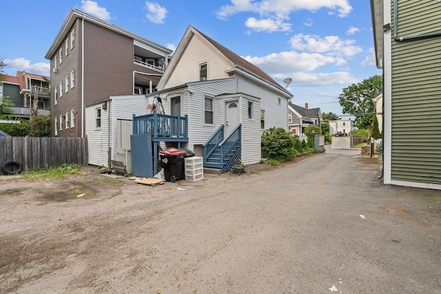 56 N Warren Ave, Brockton, MA 02301 - view of side of home featuring a residential view