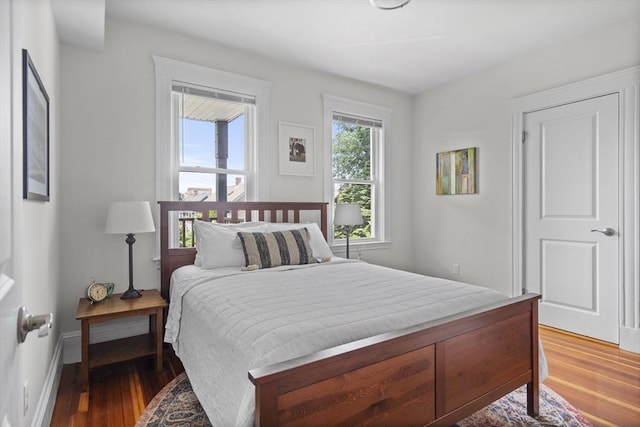 40 King St Unit 3, Boston, MA 02122 - bedroom featuring light wood-style floors and baseboards