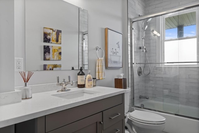 40 King St Unit 3, Boston, MA 02122 - bathroom with vanity and enclosed tub / shower combo