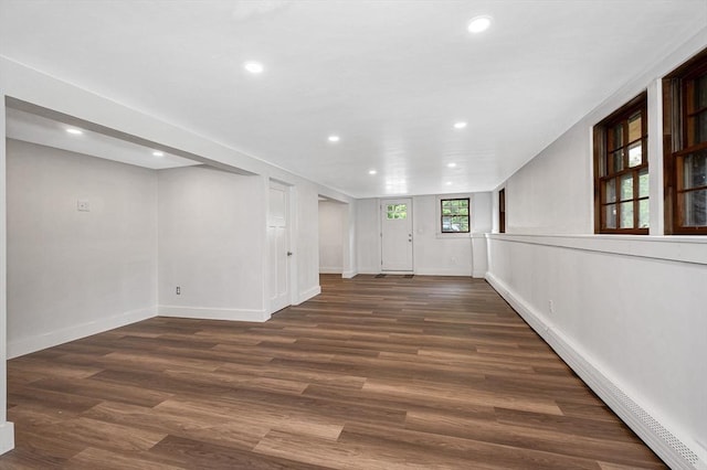 7 Washington St, Groveland, MA 01834 - basement featuring recessed lighting and wood finished floors