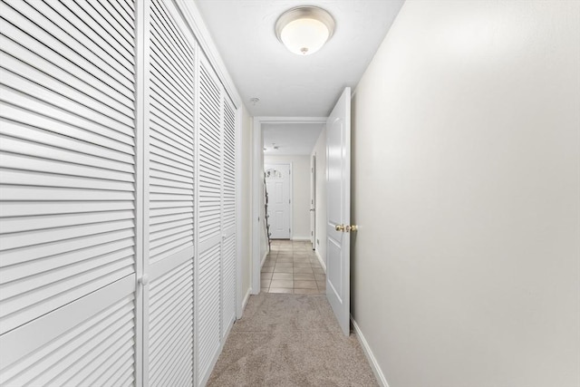 14 Watson St Unit 14, Lowell, MA 01852 - hallway featuring light colored carpet and baseboards