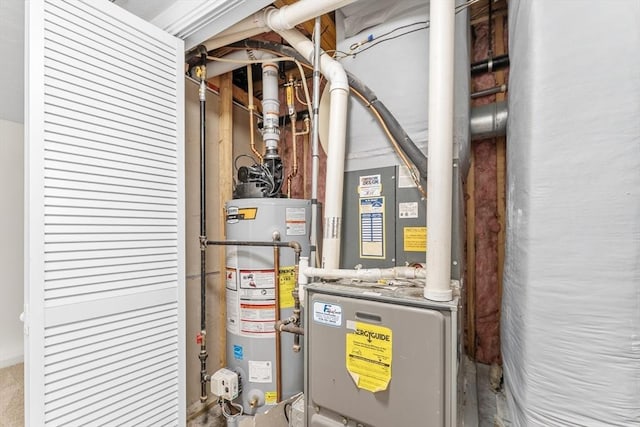14 Watson St Unit 14, Lowell, MA 01852 - utility room with gas water heater