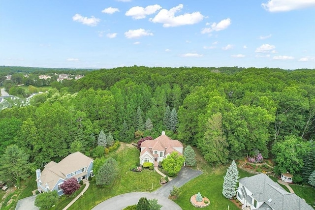 12 Scotland Dr, Andover, MA 01810 - aerial view of property's location featuring a forest