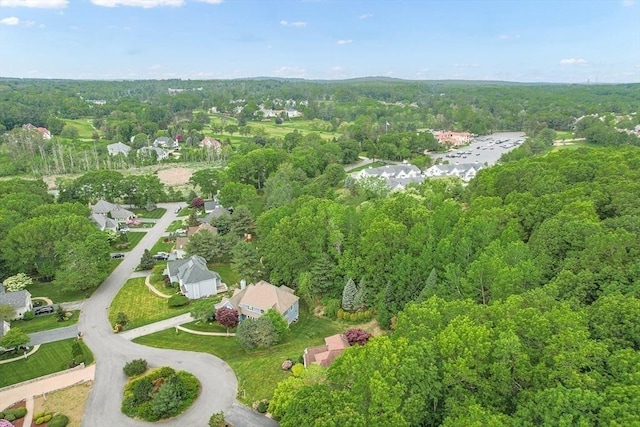 12 Scotland Dr, Andover, MA 01810 - aerial view of property's location featuring a forest