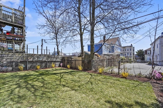 18 Lyon St Unit 2, Boston, MA 02122 - view of yard featuring a residential view