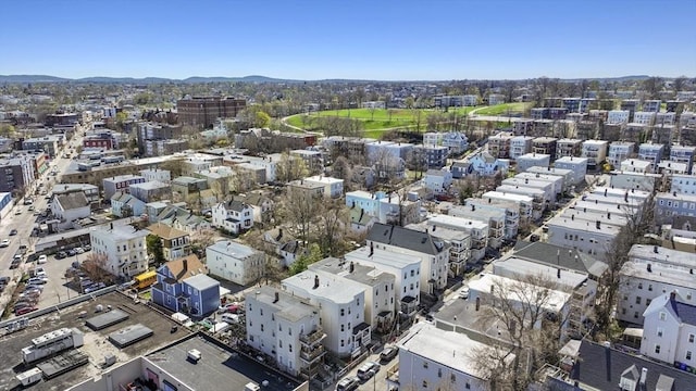 18 Lyon St Unit 2, Boston, MA 02122 - aerial view of a mountain backdrop