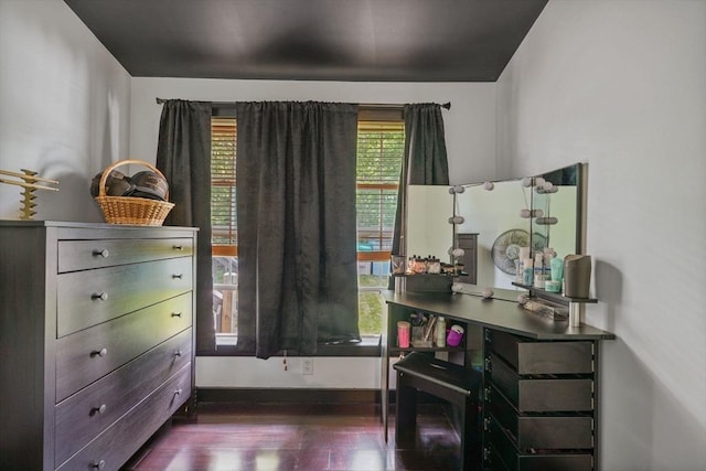217 Hathaway Commons Rd, Fall River, MA 02720 - bedroom featuring dark wood-style flooring and baseboards