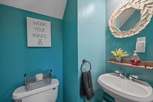 217 Hathaway Commons Rd, Fall River, MA 02720 - half bath with a sink and toilet