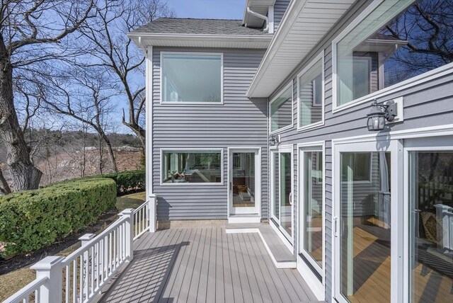 17 Wagon Wheel Rd, Winchester, MA 01890 - view of wooden deck