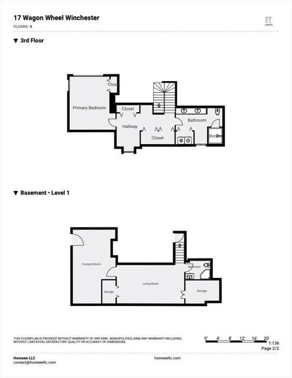 17 Wagon Wheel Rd, Winchester, MA 01890 - property floor plan