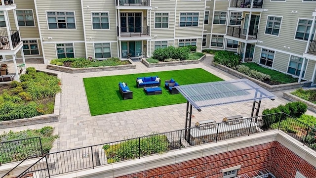 69 Foundry St Unit 305, Wakefield, MA 01880 - surrounding community with outdoor lounge area