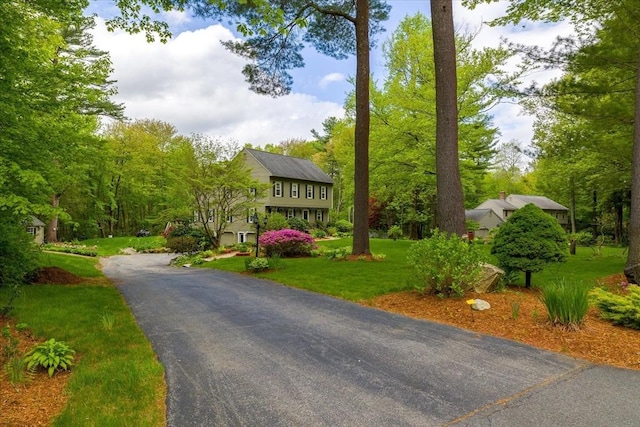 16 Gilbert Way, Millbury, MA 01527 - colonial home featuring a front lawn and asphalt driveway