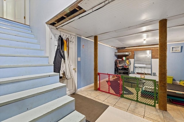 16 Gilbert Way, Millbury, MA 01527 - staircase featuring tile patterned flooring