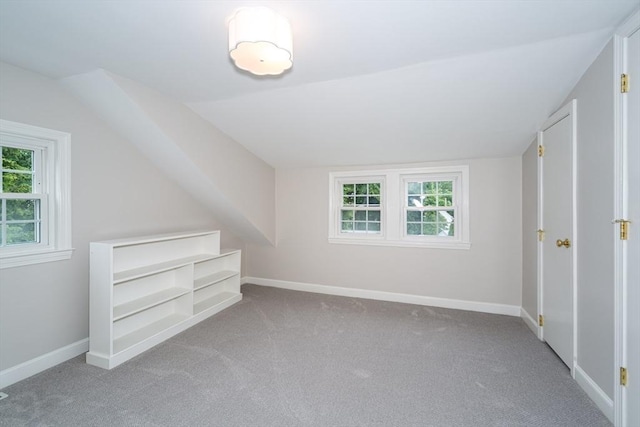 6 Gilbert Rd, Natick, MA 01760 - bonus room featuring carpet, vaulted ceiling, and baseboards