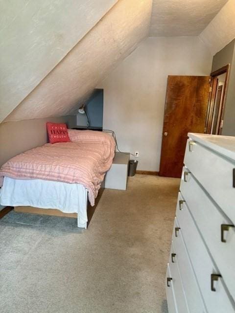 14 Pequot Rd, Weymouth, MA 02191 - bedroom featuring vaulted ceiling and light colored carpet