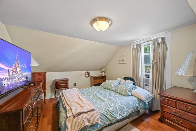 41 Endicott St, Danvers, MA 01923 - bedroom featuring wood finished floors and vaulted ceiling