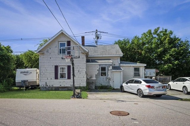 41 Endicott St, Danvers, MA 01923 - traditional-style home featuring a chimney and a shingled roof
