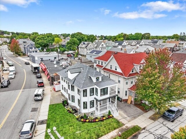 86 Cypress St Unit 8-6, Watertown, MA 02472 - aerial perspective of suburban area