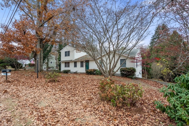 view of front of house