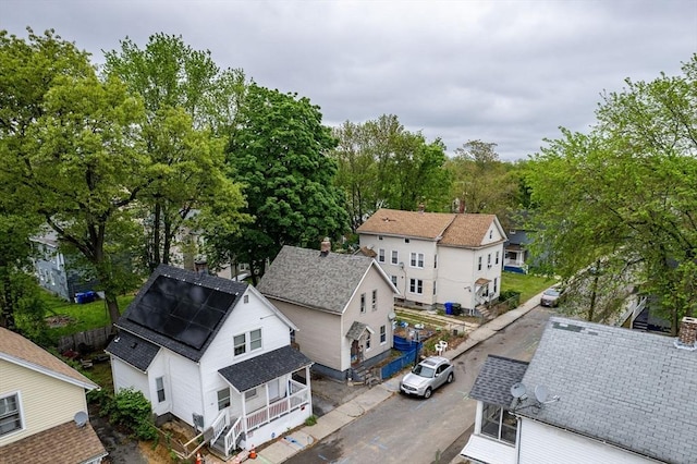 42 Queen St, Springfield, MA 01109 - aerial view