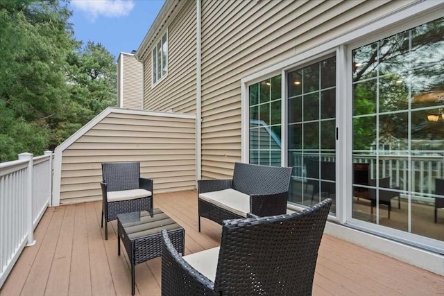 view of deck