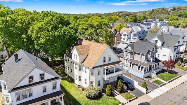 124 Grant Ave, Medford, MA 02155 - aerial view of residential area
